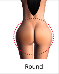 Brazlian Butt Lift - Round