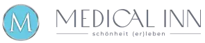 Medical Inn Logo mit Schriftzug „schönheit (er)leben“
